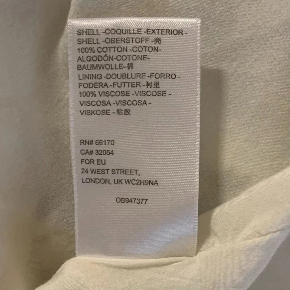 Laura Ashley Urban Outfitters Penelope Toile Cottagecore Babydoll‎ Dress Size - Picture 10 of 14